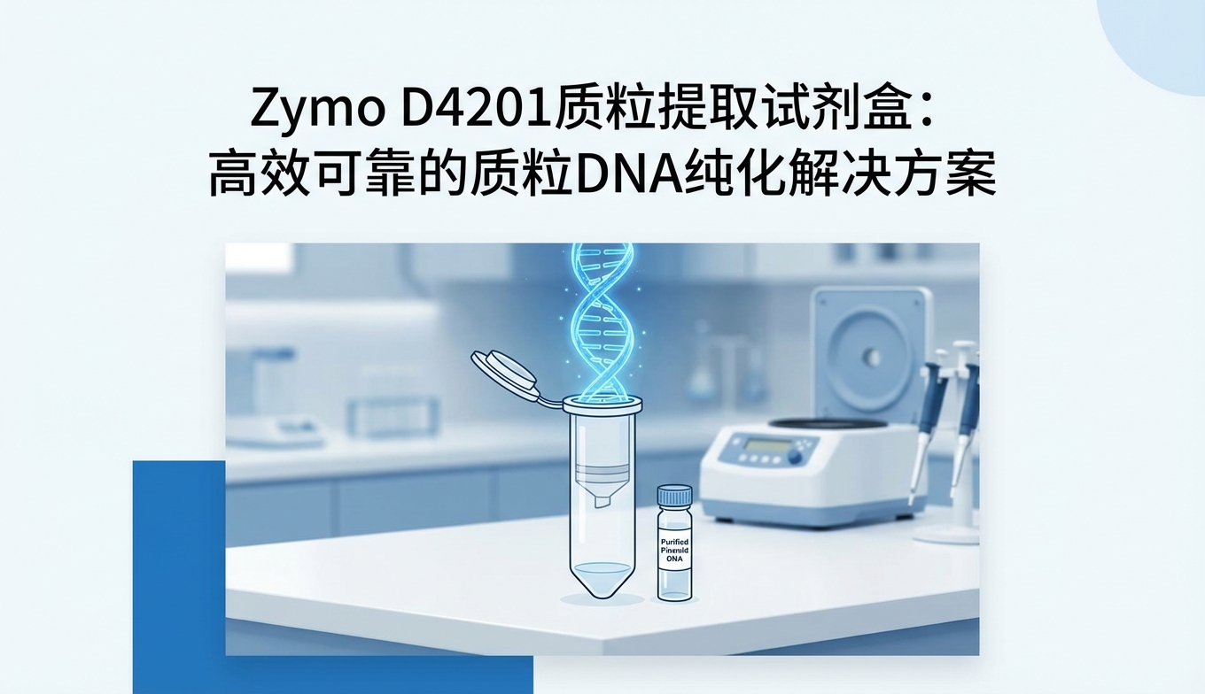 Zymo D4201质粒提取试剂盒：高效可靠的DNA纯化解决方案