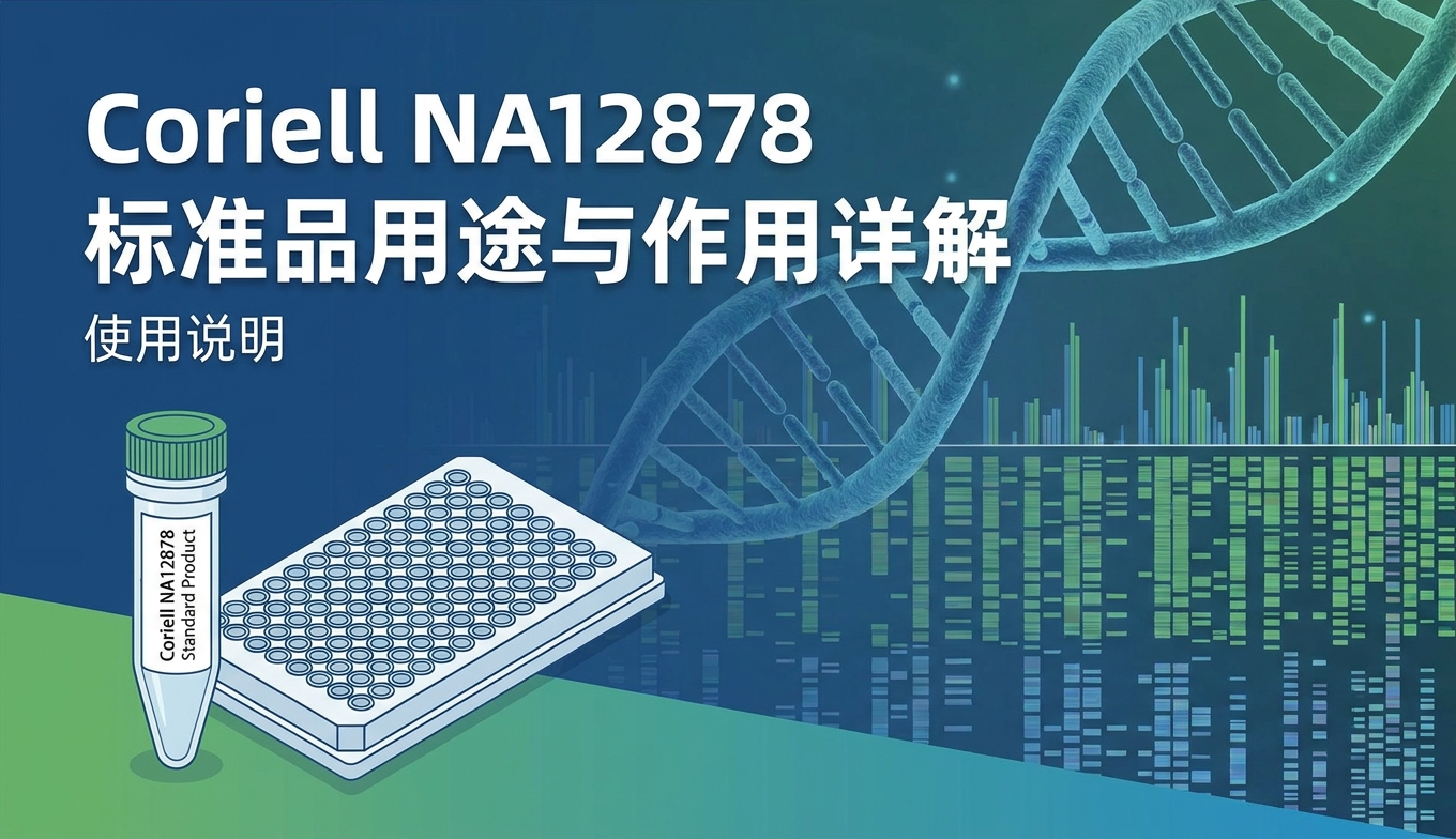 Coriell NA12878标准品用途与作用详解及使用说明