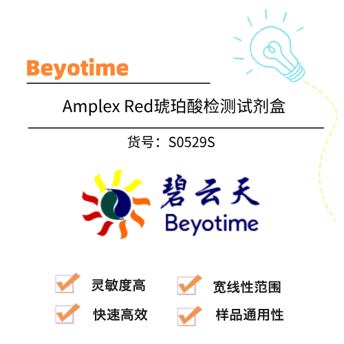  Beyotme碧云天 Amplex Red琥珀酸检测试剂盒