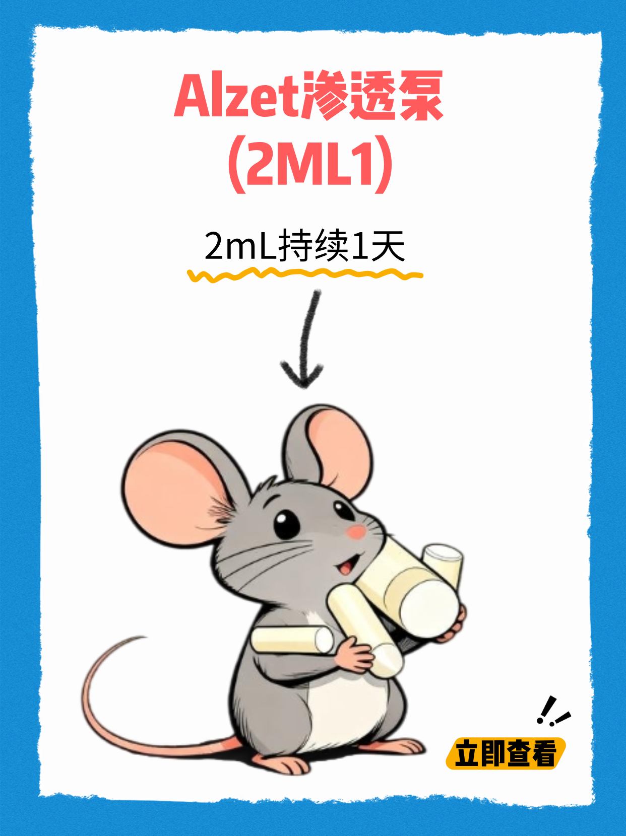  ALZET渗透泵(2ML1)